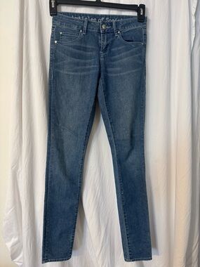 Articles Of Society Distressed Dark Blue Denim Jeans with Branded , Size 24